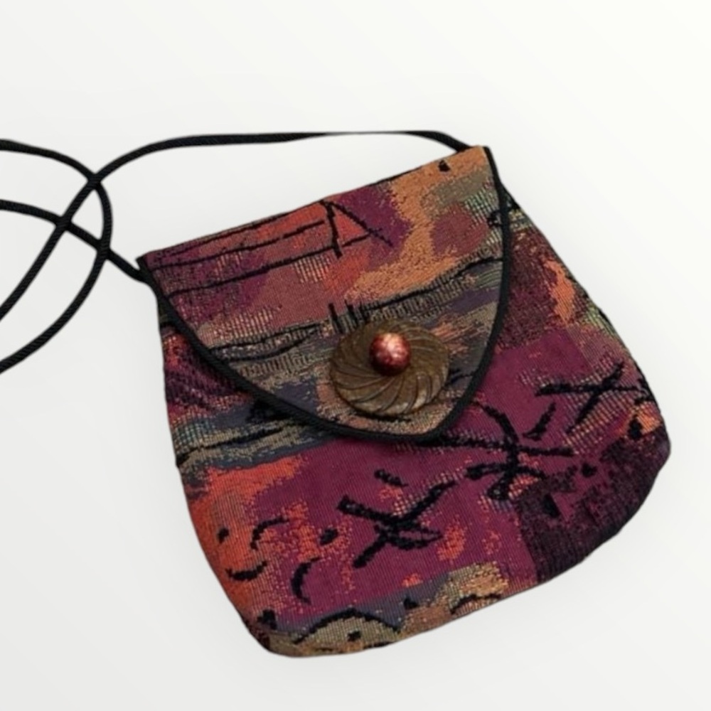 Tapestry Crossbody Bag